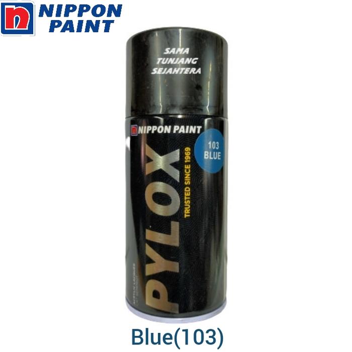 Gambar PYLOX - CAT SPRAY SEMPROT NIPPON PAINT PILOK 300 CC - BLUE (103) dari Sama Tunjang Sejahtera undefined Tokopedia