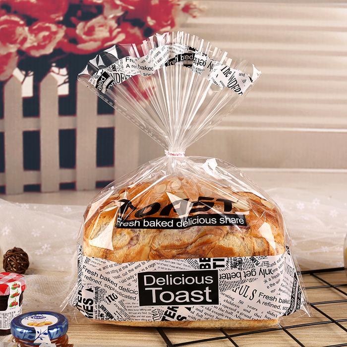 Gambar 100pcs plastik roti tawar besar plastik rotar kantong kemasan roti kue - toast koran dari alatdapur_id undefined Tokopedia