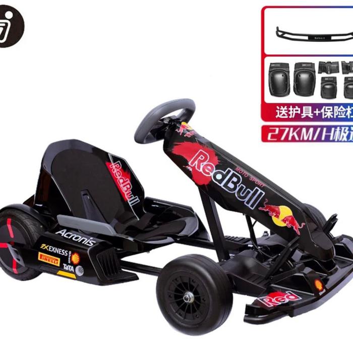 Gambar Segway Ninebot Gokart Mini Pro Speed 27km/h Go Kart Gocar lamborghini - Black Red Bull dari Ismaya beauty undefined Tokopedia