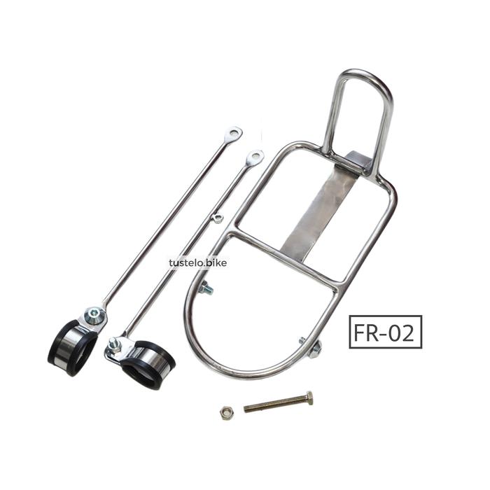 Gambar Rak Sepeda Vintage Premium Front Rack Mini Pannier Commuter MTB - Model 2 dari Tustelo Bike & Camera undefined Tokopedia