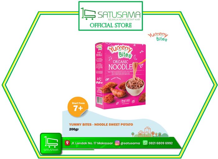 Gambar YUMMY BITES ORGANIC NOODLE 200 G - Sweet Potato dari satusamaonline undefined Tokopedia