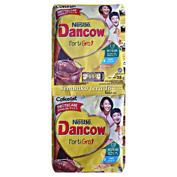 Gambar Dancow fortigro cokelat sachet 1 renceng isi 10 pcs Susu cokelat dari Sembako tera 16 undefined Tokopedia