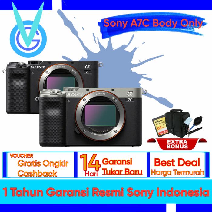 A7c Sony Alpha Harga Jual Sony A7C Sony Alpha 7C Body Only Sony