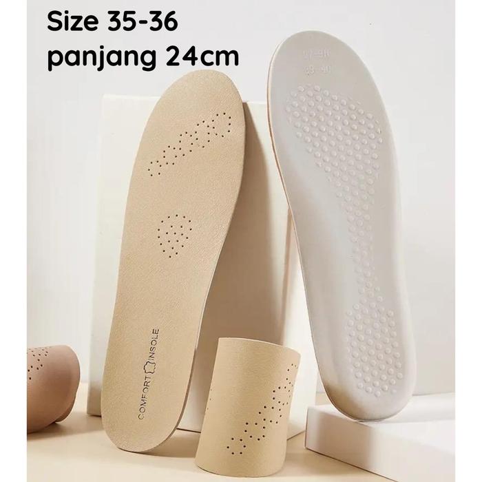 Gambar Insole sepatu super empuk bahan Latex sol sepatu premium - size 35-36 dari INSOLESUPPLIER undefined Tokopedia