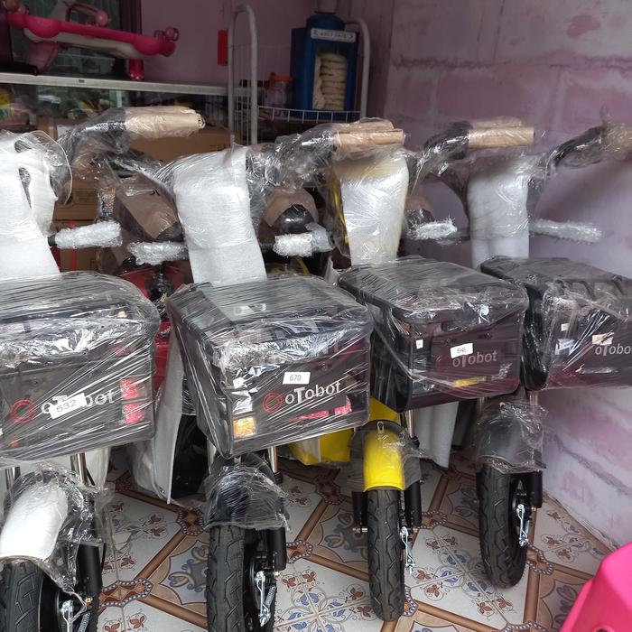 Gambar sepeda listrik otobot t203 dari HANA STAH ELEKTRONIK HSE undefined Tokopedia