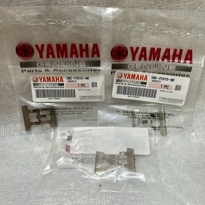 Gambar Besi Penahan Kampas Rem Jupiter MX Vixion Yamaha Original dari Wira Motor Sparepart undefined Tokopedia