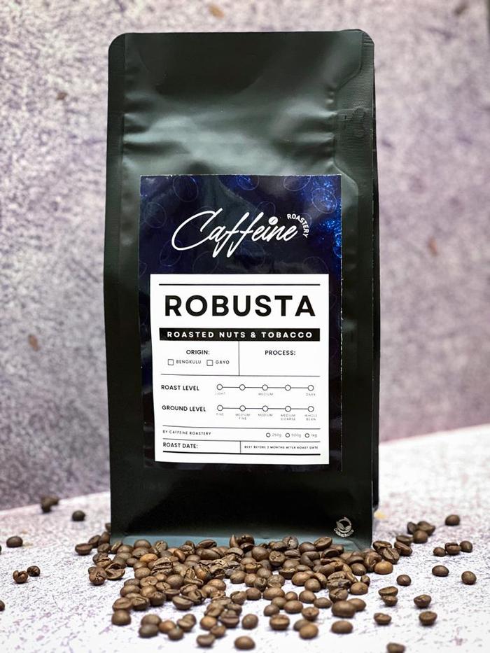 Gambar Kopi Robusta Bengkulu - 500gr, Biji dari Caffeine Roastery undefined Tokopedia