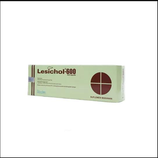 Gambar Lesichol 600mg Soft Kapsul (per Strip) dari K24Klik undefined Tokopedia