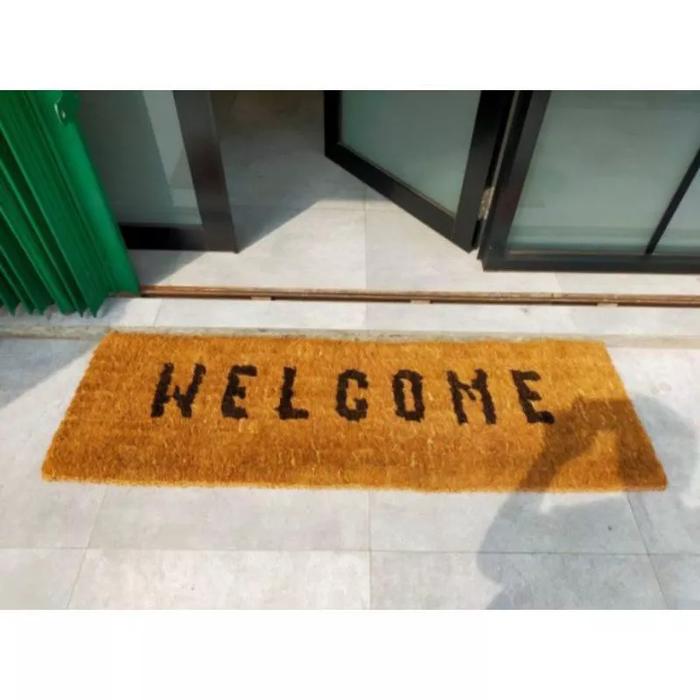 Gambar Keset Sabut Kelapa Keset Ijuk Keset Sabut Welcome Keset Sabut Besar Ke - 1,5mx50 cm dari Sumberaren123 undefined Tokopedia