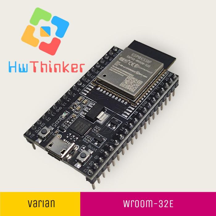 Gambar ESP32 DevKitC V4 ESP32-WROOM-32E ESP32-WROOM-32UE 38pin Board - WROOM-32E dari HwThinker undefined Tokopedia
