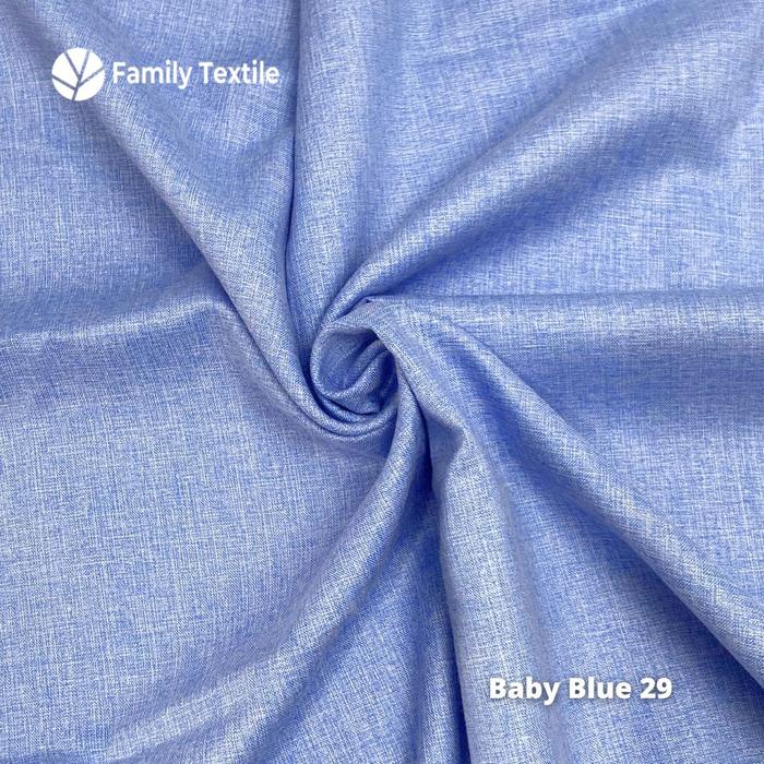 Gambar Benang Kain Katun Madinah Seri 1 1/2 Meter - Baju - 29-Baby Blue dari Family Textile undefined Tokopedia