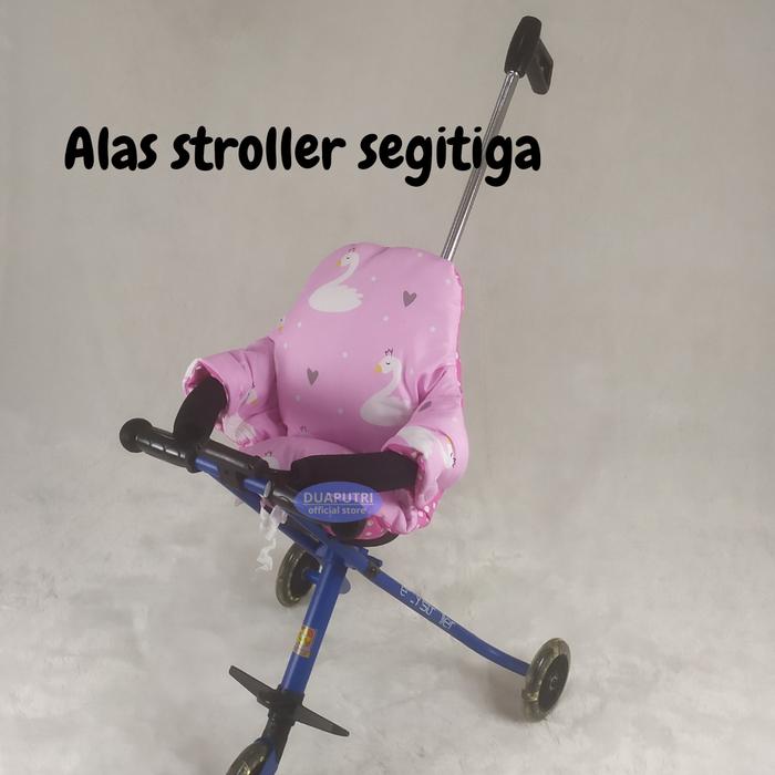 Gambar ALAS STROLLER SEGITIGA MICRO TRIKE PAD ALAS SEPEDA BAYI RODA TIGA - SWAN PINK dari DUAPUTRI 0fficiallstore undefined Tokopedia