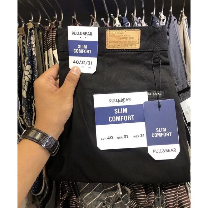 Gambar grosir celana chino panjang pria slimfit hight quality terbaru terkini - Hitam, 30 dari AG Official Store12 undefined Tokopedia