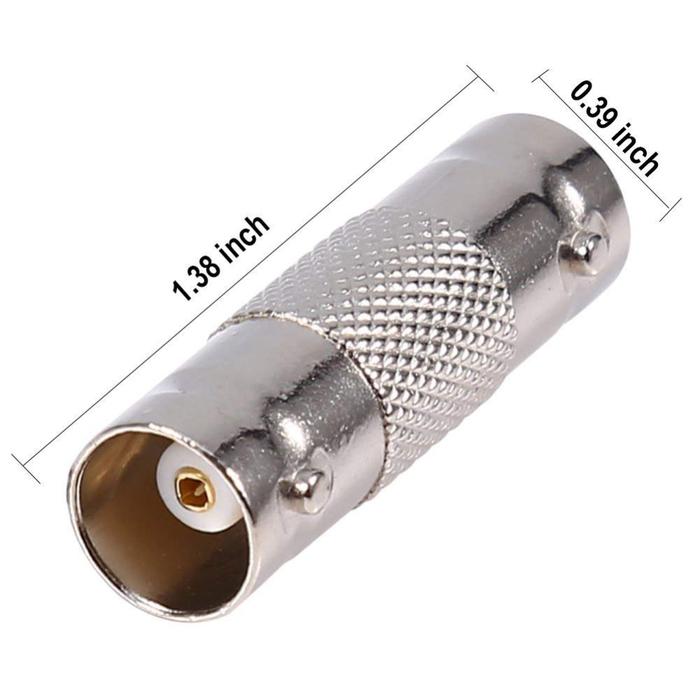 Gambar Konektor BNC/Konektor Camera/Konektor Sambungan Kabel CCTV BNC to BNC - 10PCS dari Yuan-K undefined Tokopedia