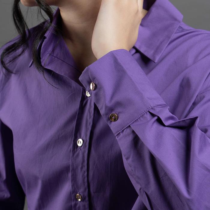 Gambar URBAN&CO Fashion Shirt Basic - S108 - I21 - LIGHT PURPLE, M dari URBAN&CO OFFICIAL undefined Tokopedia