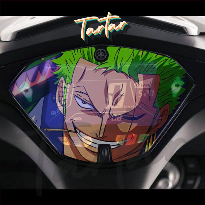 Gambar Sticker Stiker Spido / Speedometer Transparant Anime Aerox Old - Roronoa Zoro dari Tartarproject.id undefined Tokopedia