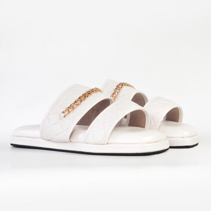 Gambar Polla Polly X MI JEONG - Sandal Wanita Kekinian - Model Korea (36-40) - WHITE, 36 dari Polla Polly undefined Tokopedia