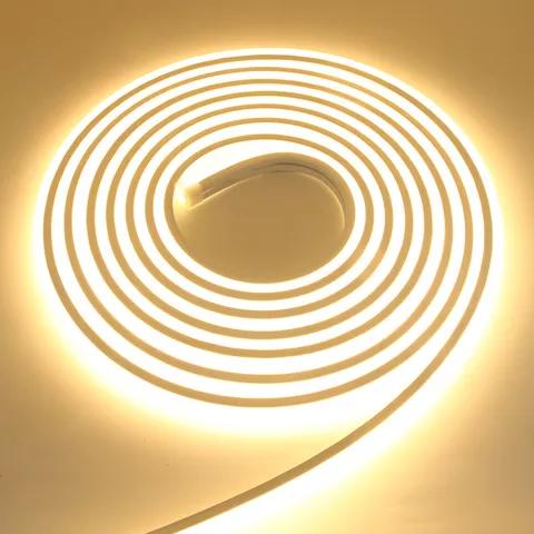 Gambar Lampu Neon Flex 220v Flexible 6 7 8 9 10 meter 220V Merah Putih - WarmWhite, 9 METER dari Nur elektrik undefined Tokopedia