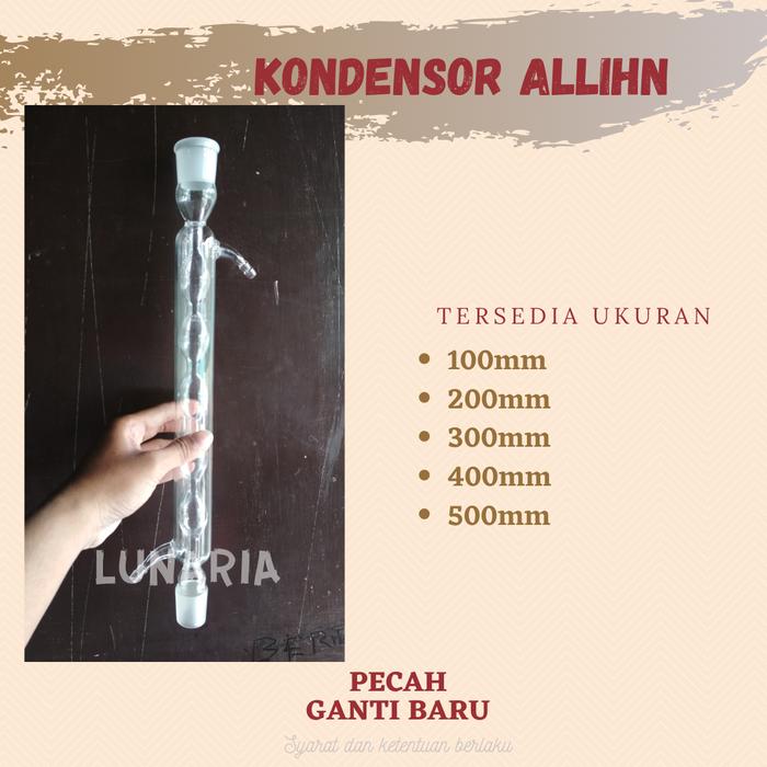 Gambar Alat Destilasi Reflux Set Dengan Statif - Kond Allihn dari Lunaria Laboratory undefined Tokopedia