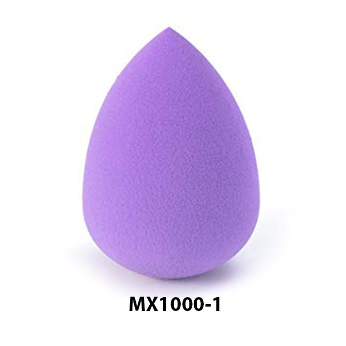 Gambar SPONGE MAKE UP ROUNDED BLENDING FOUNDATION MX1000 - EGG PURPLE dari NOMIDE STORE undefined Tokopedia