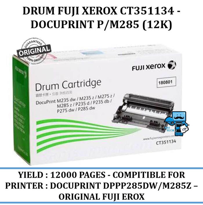 Promo Drum Fuji Xerox Ct351134 For Use Printer Docuprint P/M285