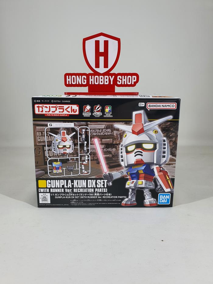 Gambar Gunpla-kun DX Set (with Runner Ver. Recreation Parts) dari Hong Hobby Shop undefined Tokopedia