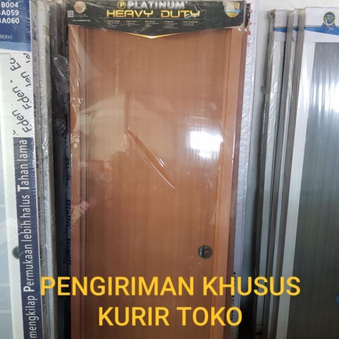Jual Pintu Pvc Platinum Heavy Duty Urat Kayu / Pintu Kamar Mandi ...