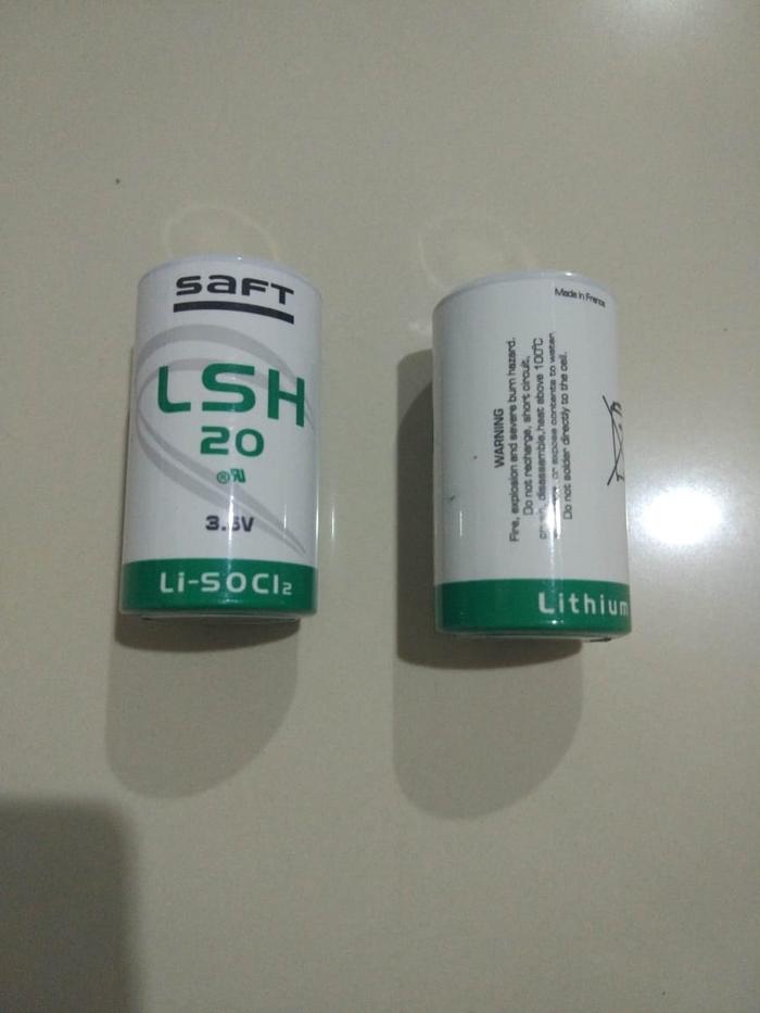 Gambar BATTERY BATERAI LITHIUM SAFT PLC LSH20 LSH 20 3.6V D 13000mAh 13Ah dari zipp electric undefined Tokopedia