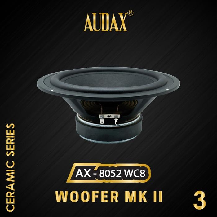 Gambar Speaker Pasif 8 inch Audax AX-8052 WC8 Ceramic Series Woofer MK II dari Cipta Sonic Jaya undefined Tokopedia