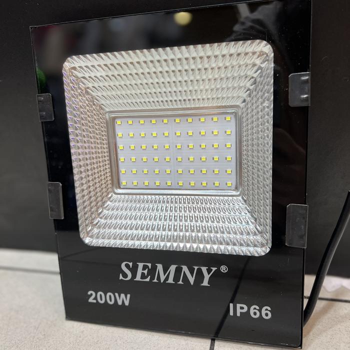 Gambar lampu sorot led 200w 200 watt lampu led floodlight lampu tembak 200 w - 200w SEMNY ECO, Putih dari Indo Led Lighting undefined Tokopedia