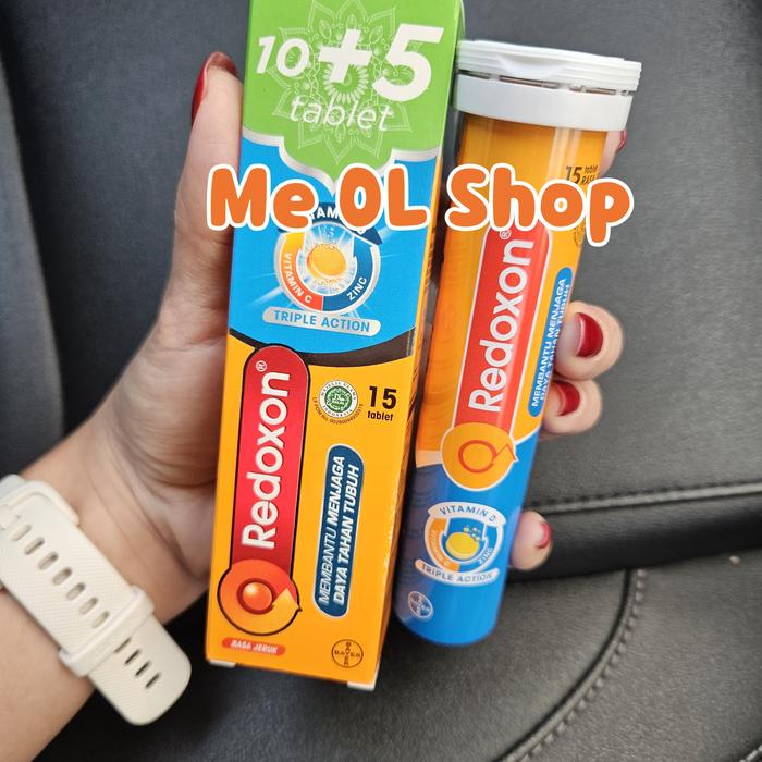Gambar REDOXON 15 TABLET TRIPLE ACTION - REDOXON-10 TAB dari Me OL Shop undefined Tokopedia