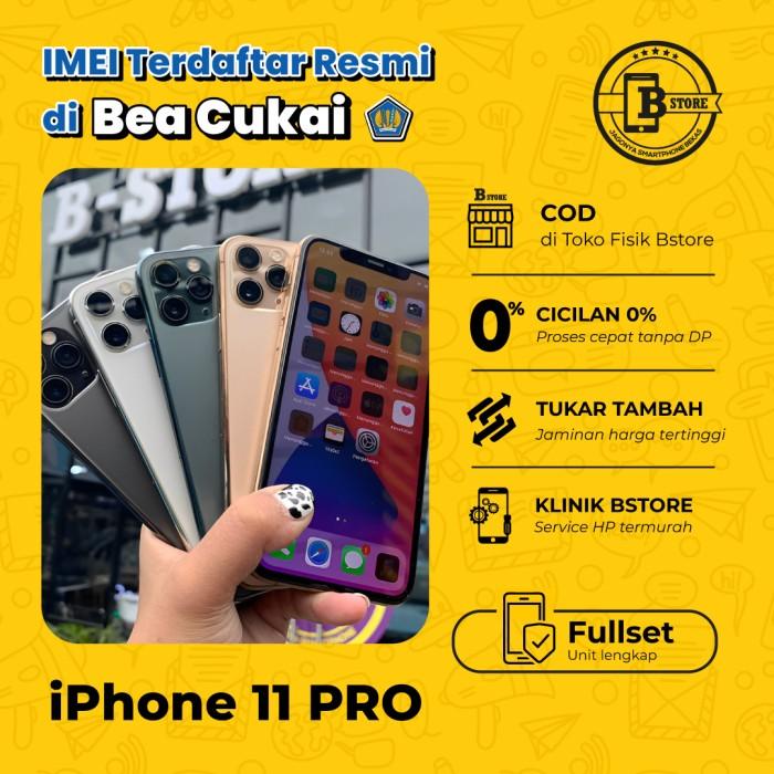 Gambar iPhone 11 PRO 512GB - Fullset -Apple - 512 GB - IMEI TERDAFTAR BEACUAI - X LCD dari bstore_jakarta undefined Tokopedia
