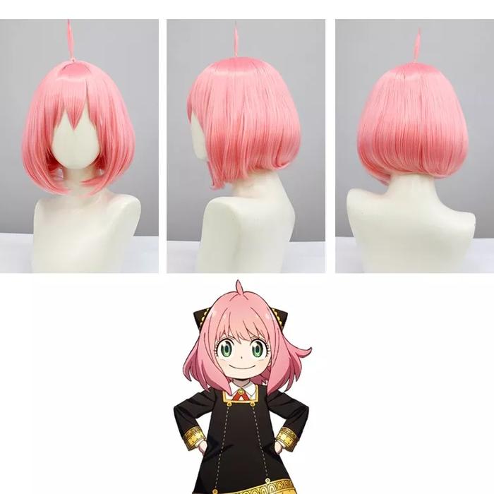 Gambar Kostum Anya Forger Spy X Family Anak Dewasa Cosplay Costume Anime Baju Perempuan Jepang - Wig, 150 dari Superhero Anime undefined Tokopedia