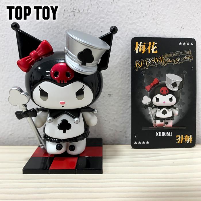 Gambar Action Figure TOPTOY Kuromi Poker Kingdom Series ORI Sanrio Blind Box - Clover dari Besti Wholesale undefined Tokopedia