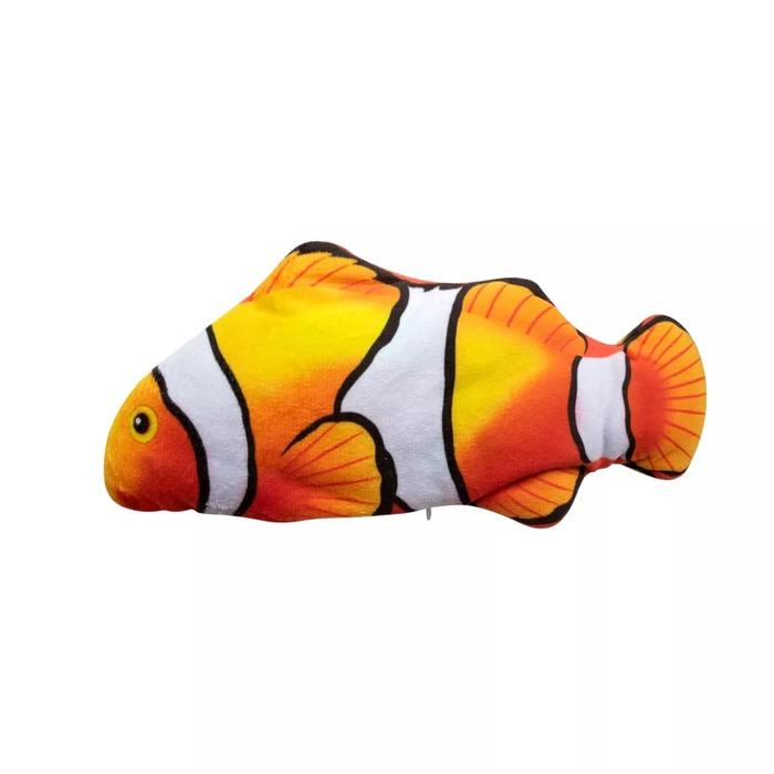 Gambar Cat Toy Dancing Fish Mainan Kucing Boneka Ikan Gerak Bergerak - nemo kuning dari belibanyakyuk undefined Tokopedia