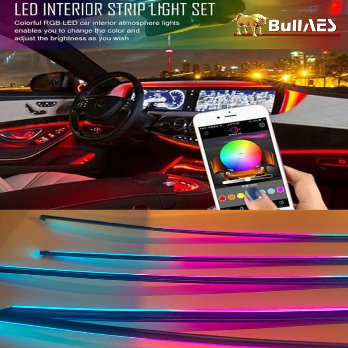Gambar LED AMBIENT LIGHT NON MATRIX RGB MOBILE APPS CONTROLLER IOS ANDROID dari gubukmodifikasi undefined Tokopedia