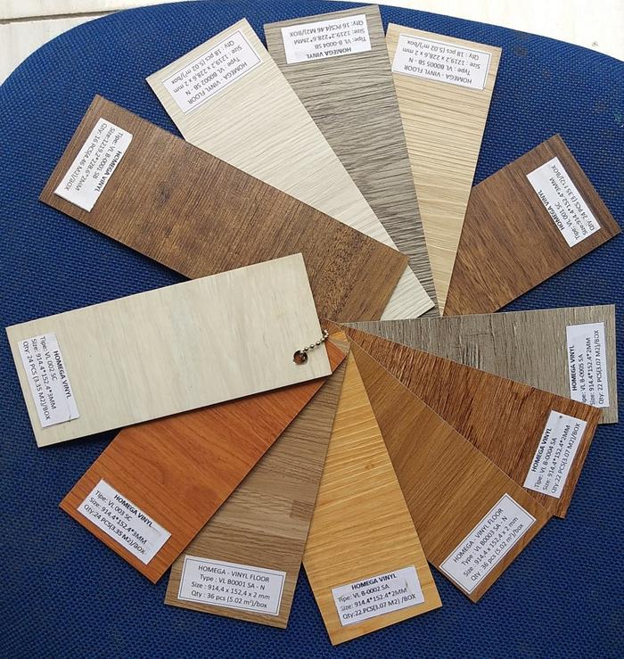 Jual Vinyl Lantai Spc Homega 4mm System Pemasangan Click Jakarta