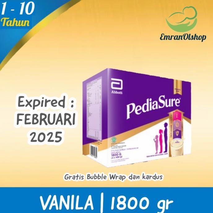 Gambar Pediasure Triplesure Vanila 1800 Gr dari Atmadja shoop undefined Tokopedia