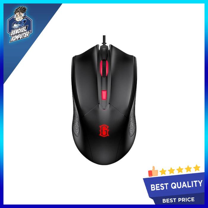 Gambar MOUSE GAMING GAMEN GM100 BLACK dari bengkelkomputerptk undefined Tokopedia