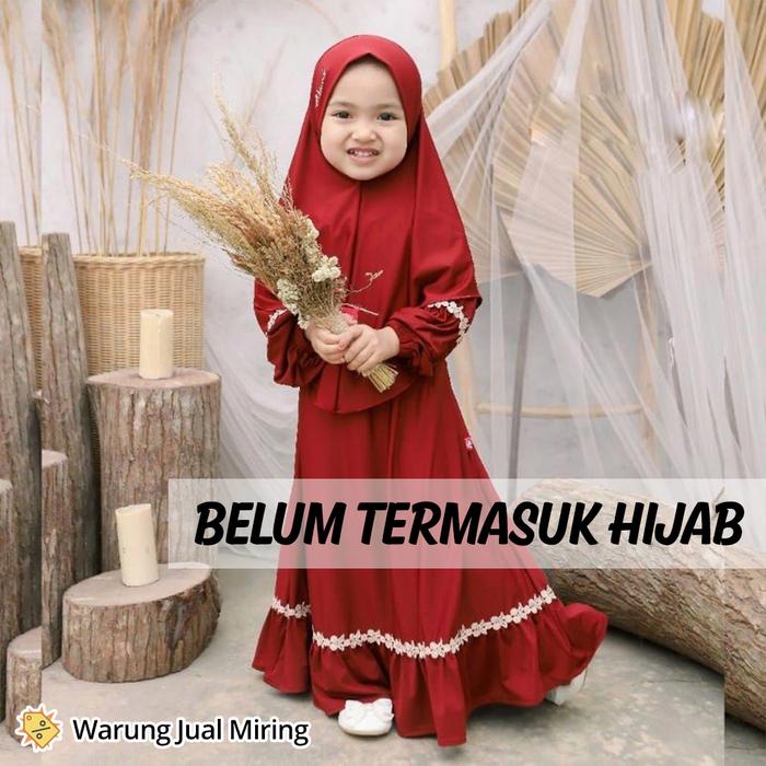 Gambar Gamis Anak Velita 1-12 Tahun Setelan Baju Muslim Cewek Perempuan Set Setelan Dress Jilbab Hijab Kerudung Balita Batita Bayi Baby Umur TK SD SMP SMU Madrasah 2025 Terkini 3 4 5 6 7 8 9 10 11 Syari Jersey Katun Manasik SHolat Solat - Maroon, S (1-2 tahun) dari sultan & sultanah undefined Tokopedia