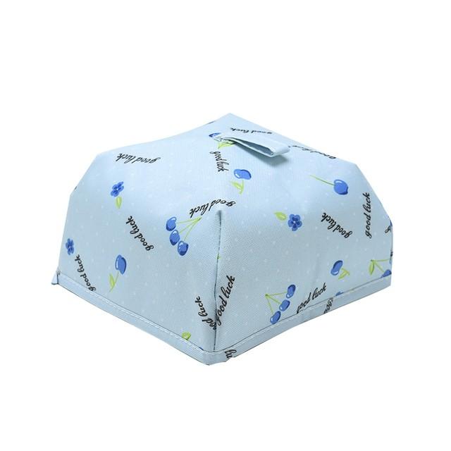 Gambar Cover Penutup Tudung Tutup Piring Tahan Panas Makan - Biru Muda dari Autoku undefined Tokopedia