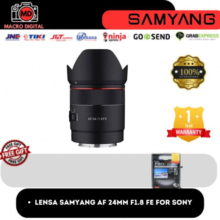 Jual LENSA SAMYANG AF 24MM FE LENS FOR SONY E-MOUNT Kota