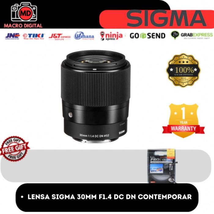 Jual LENSA SIGMA 30MM DC DN FOR SONY LENS BOX PUTIH/POLOS