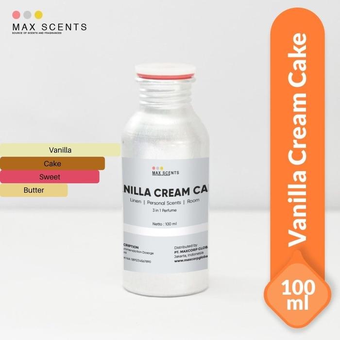 Gambar Bibit Parfum - Biang Parfum Multifungsi VANILLA CREAM CAKE - 100 ml - 100 ml dari Max.Scents undefined Tokopedia
