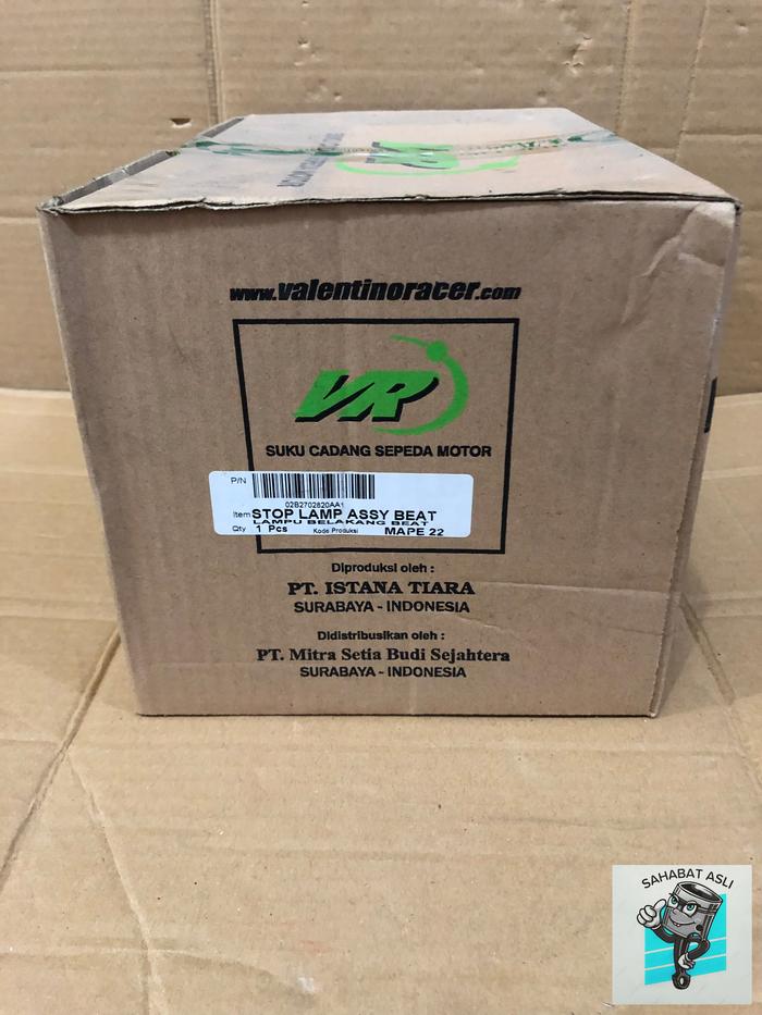Gambar LAMPU BELAKANG REFLEKTOR STOPLAMP ASSY BEAT KARBU LAMA VR dari Sahabat Asli undefined Tokopedia