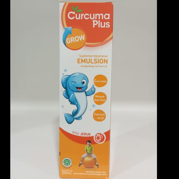 Gambar CURCUMA PLUS GROW 200ML ORANGE dari Apotek Seramed undefined Tokopedia