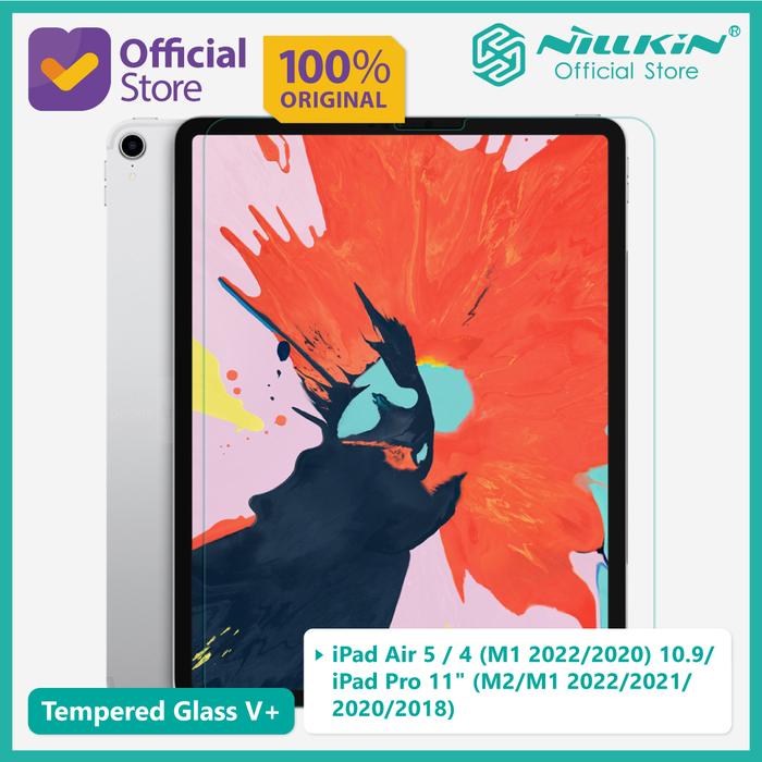 Promo Tempered Glass iPad Pro 11 M2 2022/Air 5/4 Nillkin V+ Anti