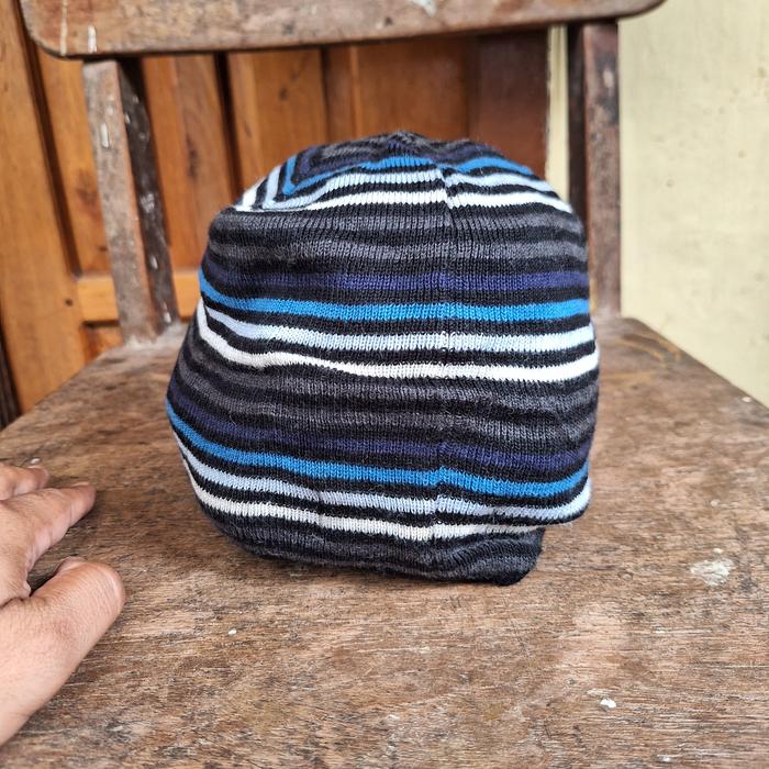 Gambar Jual Reversible Beani Hat Ben Sherman Size Free - salur dan hitam, garis dari mamang maul_NEW undefined Tokopedia
