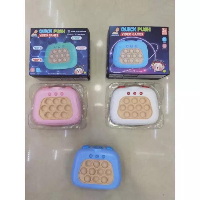 Gambar Mainan anak pop it elektrik game console elektrik fidget - polos dari DickyLie11_Shop undefined Tokopedia