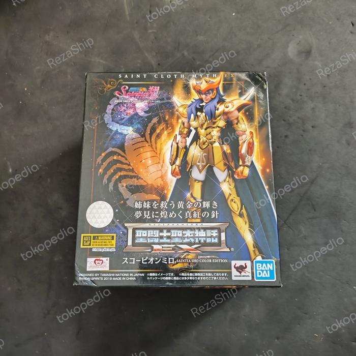 Gambar Scm saint cloth myth Scorpio milo saintia sho color edition ori bandai dari RezaShip undefined Tokopedia